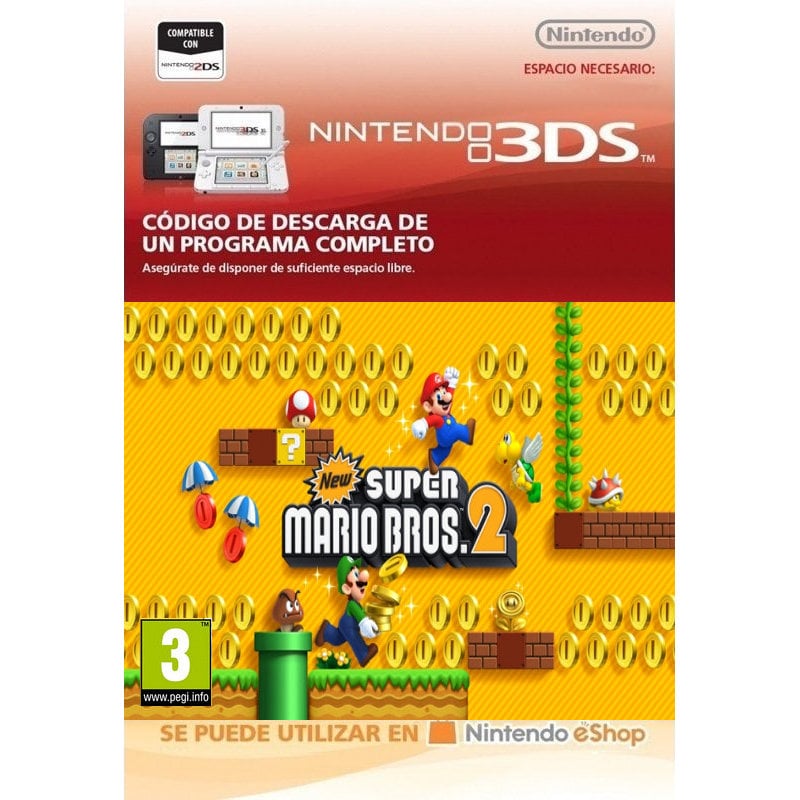 New Super Mario Bros 2 em Português: Mundo 1 - Nintendo 3DS Jogos