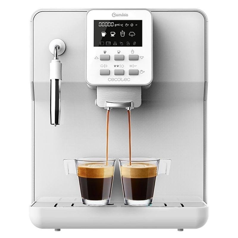Cecotec PowerMatic-ccino 6000 Serie Nera Cafetera Espresso 19 Bares Blanca Cecotec PowerMatic-ccino 6000 Serie Nera Cafetera Espresso 19 Bares Blanca