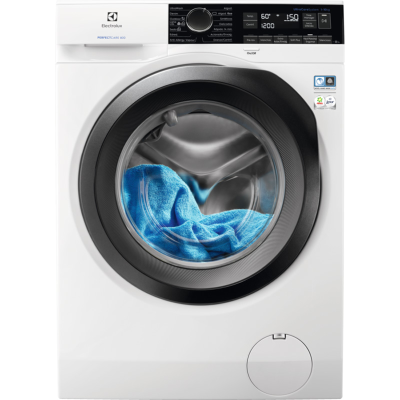 Electrolux EW8F2146GB Lavadora Carga Frontal 10Kg A+++ Blanca video