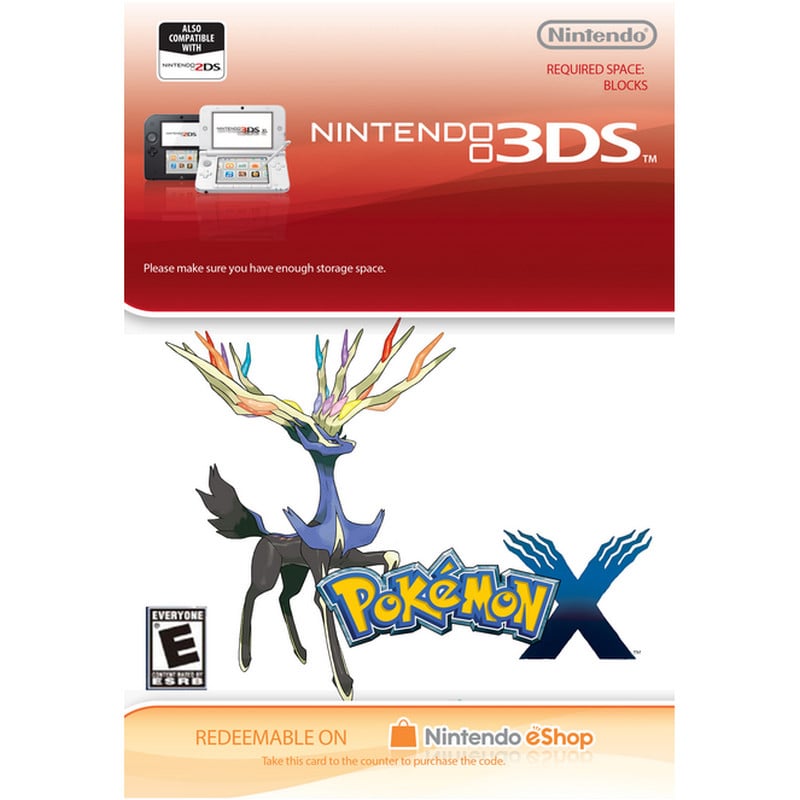 Pokemon x on sale nintendo eshop