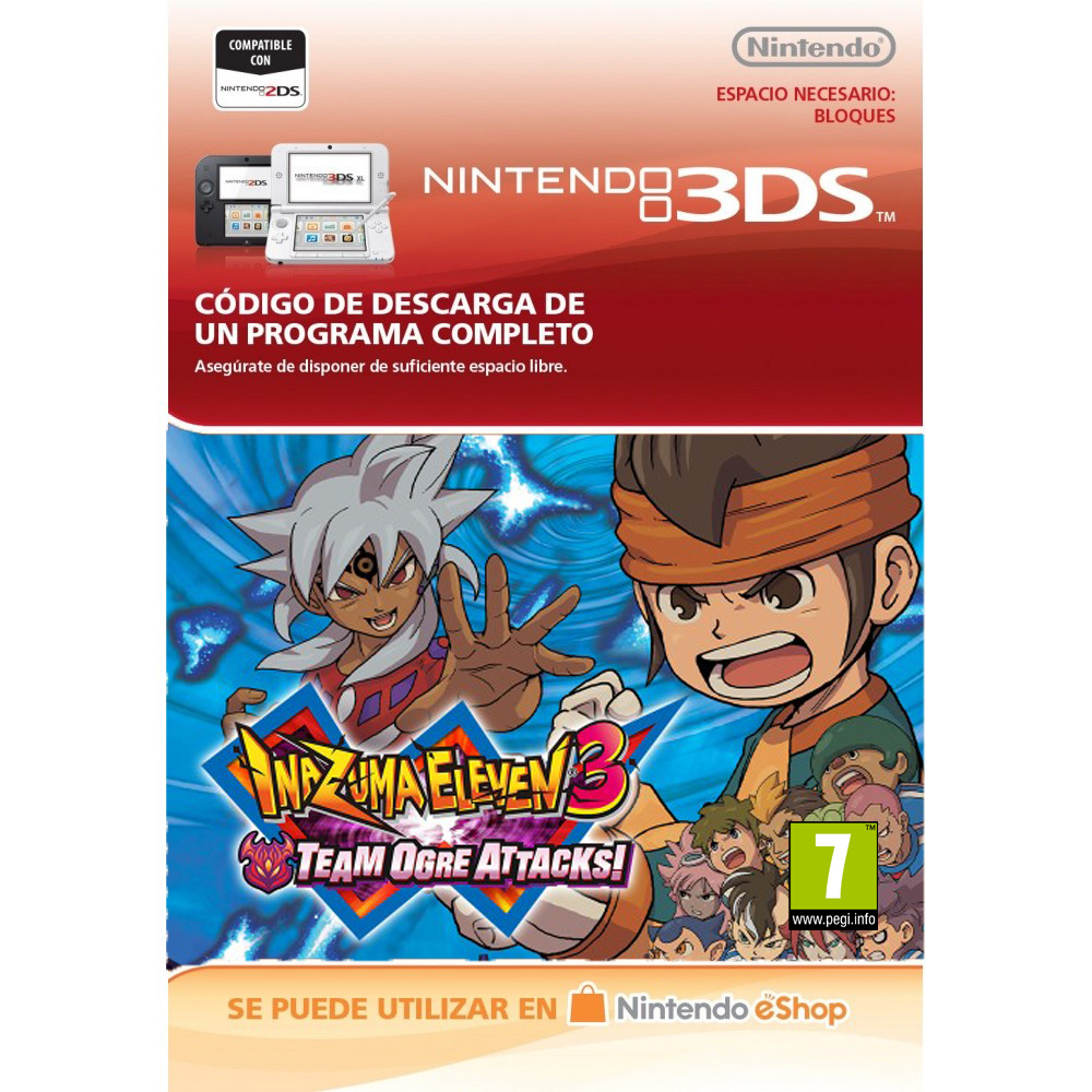 Jogo Nintendo 3DS Inazuma Eleven 3: Team Ogre Attacks