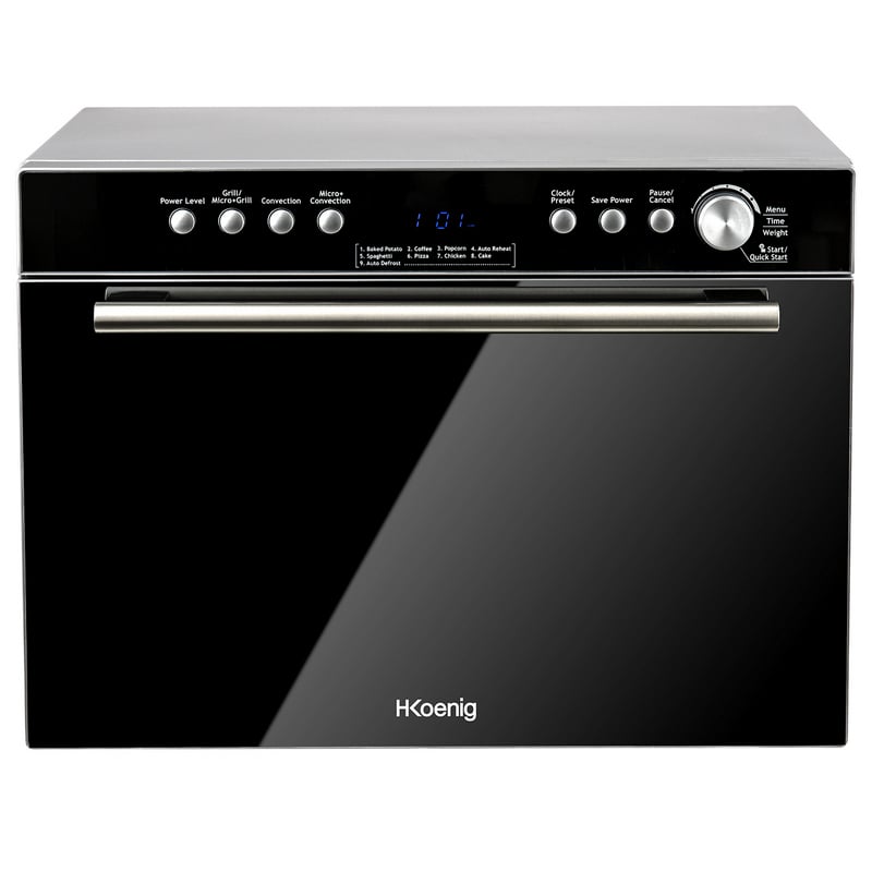 HKoenig VIO34 Microondas/Horno con Convección 34L 2050W Negro