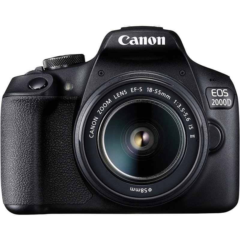 Canon EOS 250D Negra + EF-S 18-55 mm DC + SD 16 Gb+ Funda SB130