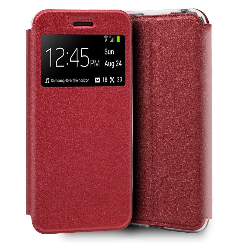 Cool Funda Flip Cover Roja para Xiaomi Mi A3