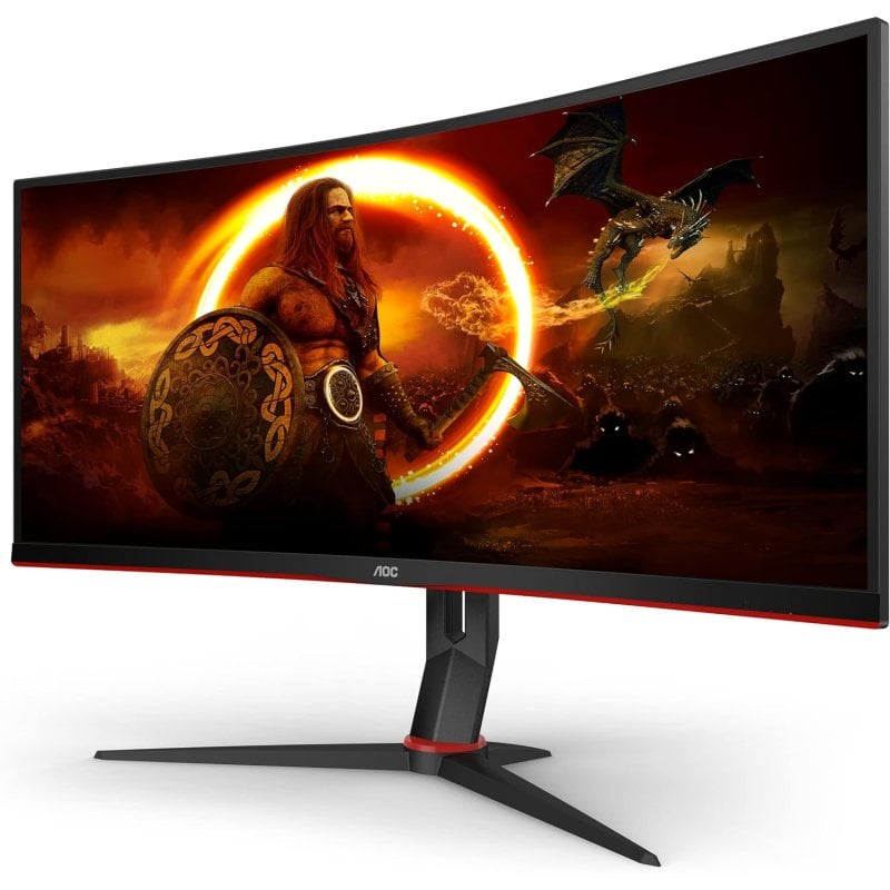 AOC CU34G2X/BK 34 LED Wide QuadHD 144Hz FreeSync Curvo