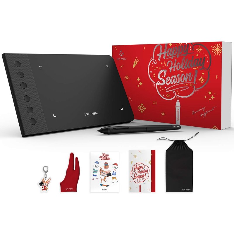 XP-Pen G640s Mesa Digitalizadora Edição Especial Natal video