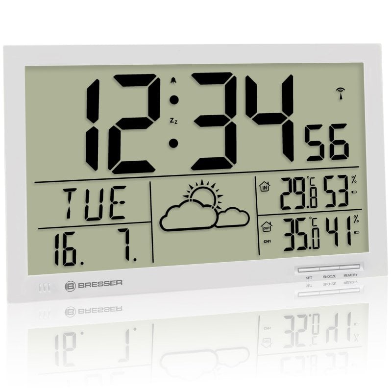 Thumbnail 3 de Bresser MyTime Jumbo reloj meteorológico 330 x 185 mm