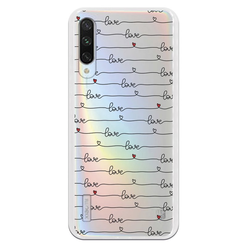 Be Unique Funda Gel Love para Xiaomi Mi A3