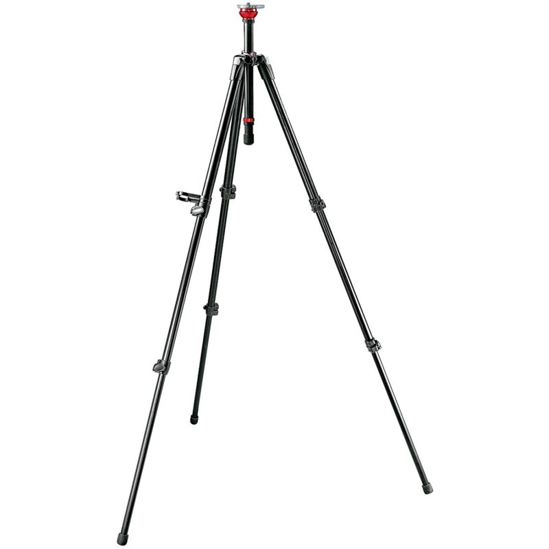 Image of Manfrotto 755XB Tripod nero W/HB 50mm treppiede 3 gamba/gambe Nero