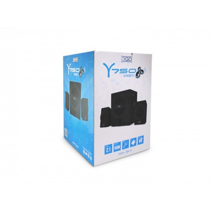 3Go Y750 Altavoces 2.1 Bluetooth 42W Negros | PcComponentes.com