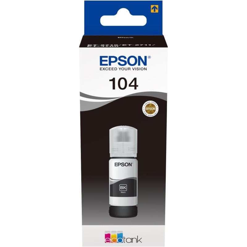 Image of Epson 104 EcoTank nero ink bottle