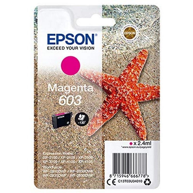 Image of Epson 603 Ink Singlepack Magenta