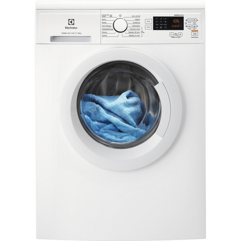 Electrolux EW2F4822AF Lavadora Carga Frontal 8Kg E Blanca