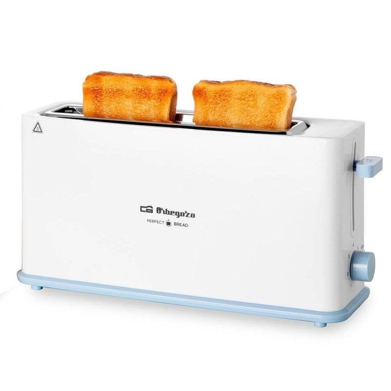 Tostadora Orbegozo TO 4014 2 Sleuven 850W 7 Niveaus Kruimellade Wit