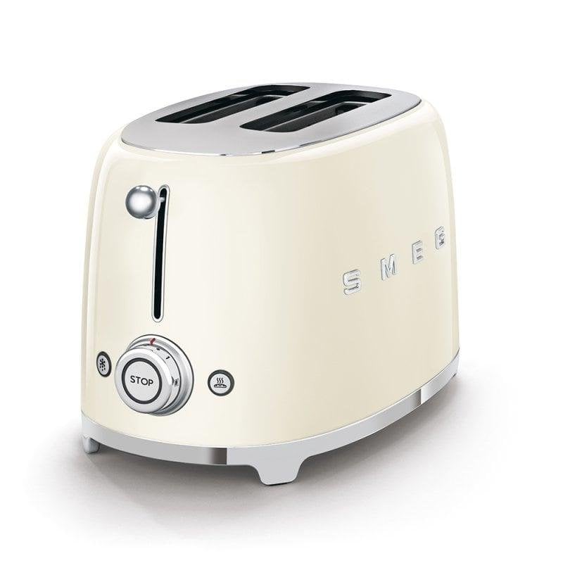 Smeg Grille-pain Crème - TSF01CREU Beige - vue 2