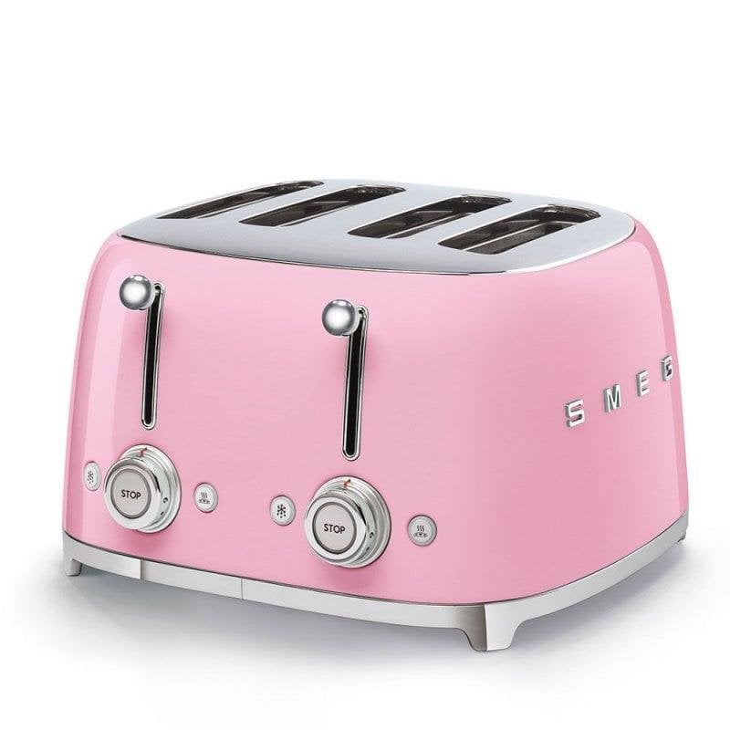 Smeg 50S Style 4 Scheiben Toaster Cadillac Pink Tsf03pkeu - Bild 8