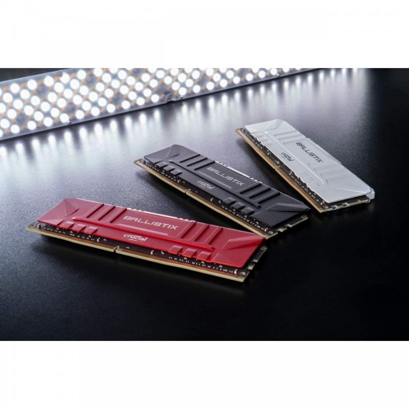 Memoria RAM Crucial Ballistix 3000 DDR4 16GB 2x8GB CL15 Negro