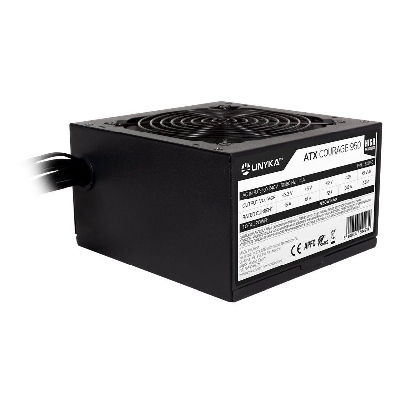 UNYKA - FONTE ALIMENTAÇÃO ATX 140MM 700W