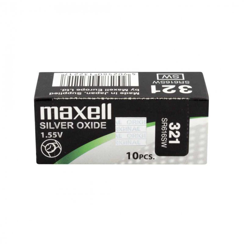 MAXELL Pila A Bottone SR916SW/V373 - Ossido D'Argento, 27 MAh - Foto 3