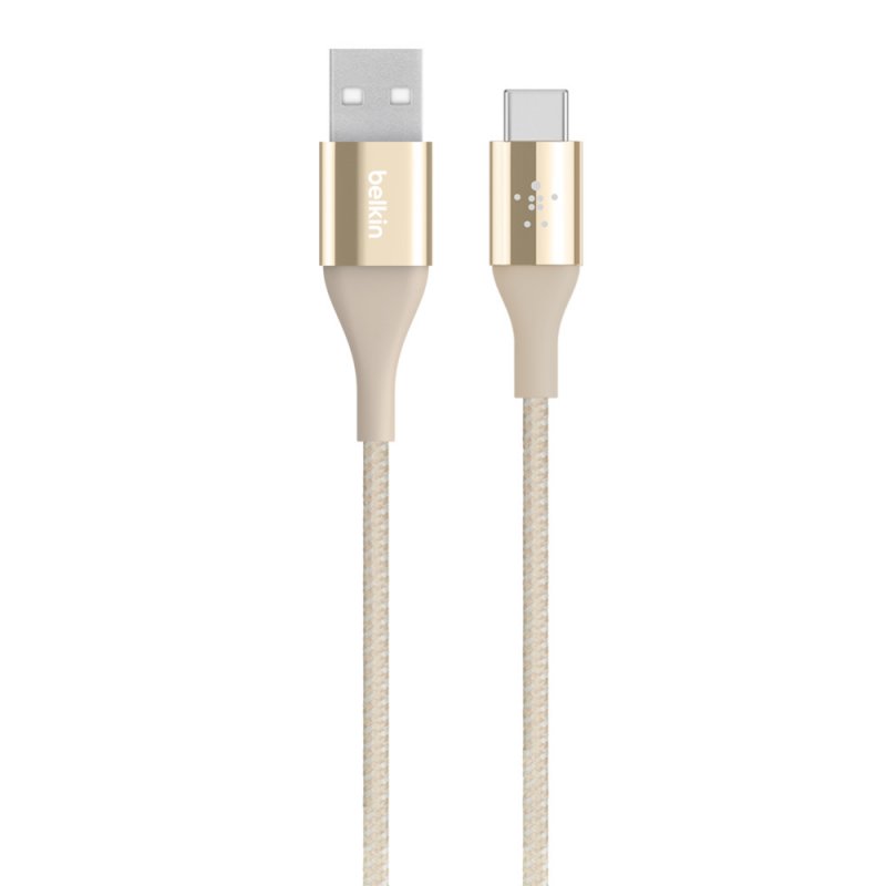Belkin Cable MIXIT DuraTek de USB-C a USB-A 1.2m Dorado