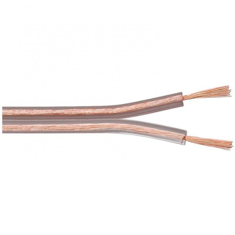 Goobay Cable para Altavoz 2x1.5mm 10m Transparente