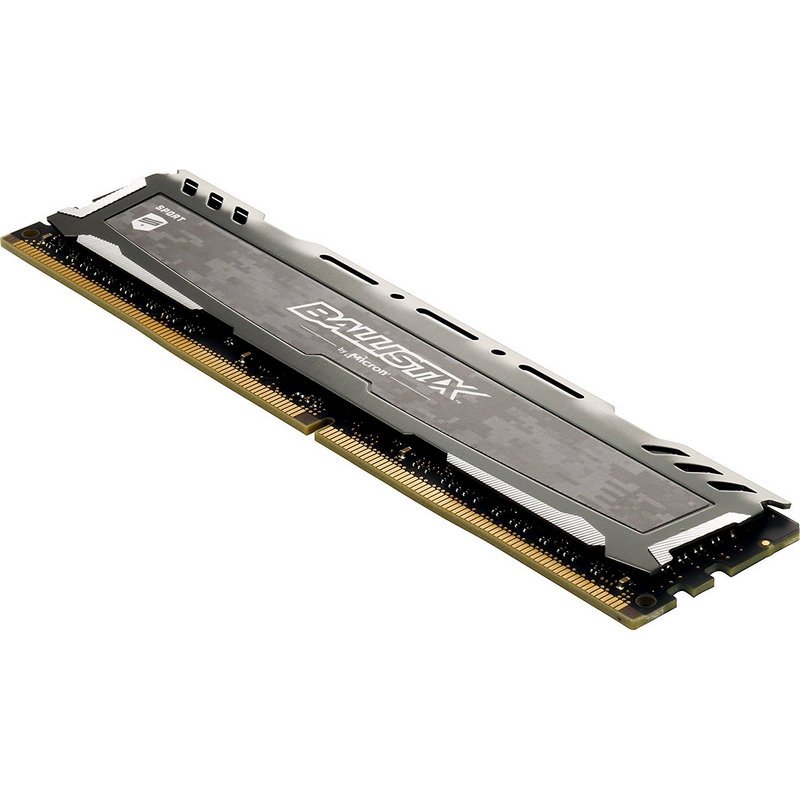 Mémoire DDR4, 3000 MT/s, PC4-24000, CL15, Dual Rank x8, DIMM, 288-Pin Ballistix Sport LT BLS16G4D30AESB 16Go Gris 