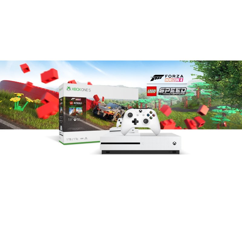 Xbox One S 1TB (Forza Horizon 4 LEGO Speed Champions Bundle)