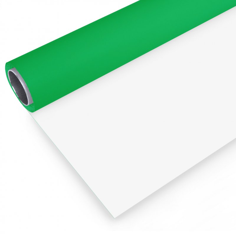 Bresser Fondo de Estudio de Vinilo 2x3m Verde/Blanco