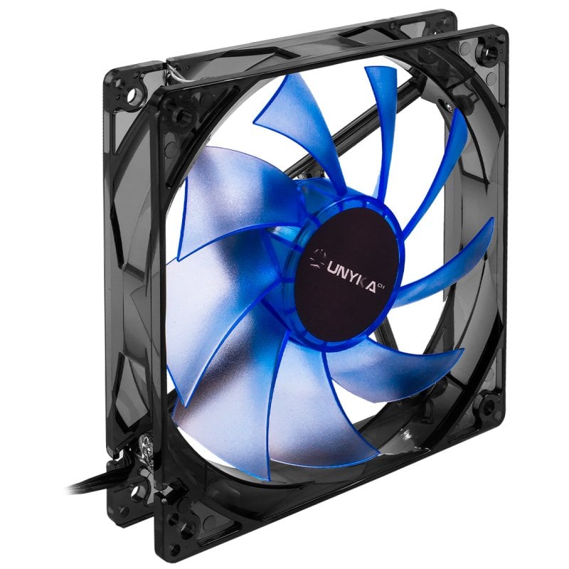 Unykach Ventilador 120x120mm LED Azul Unykach Ventilador 120x120mm LED Azul