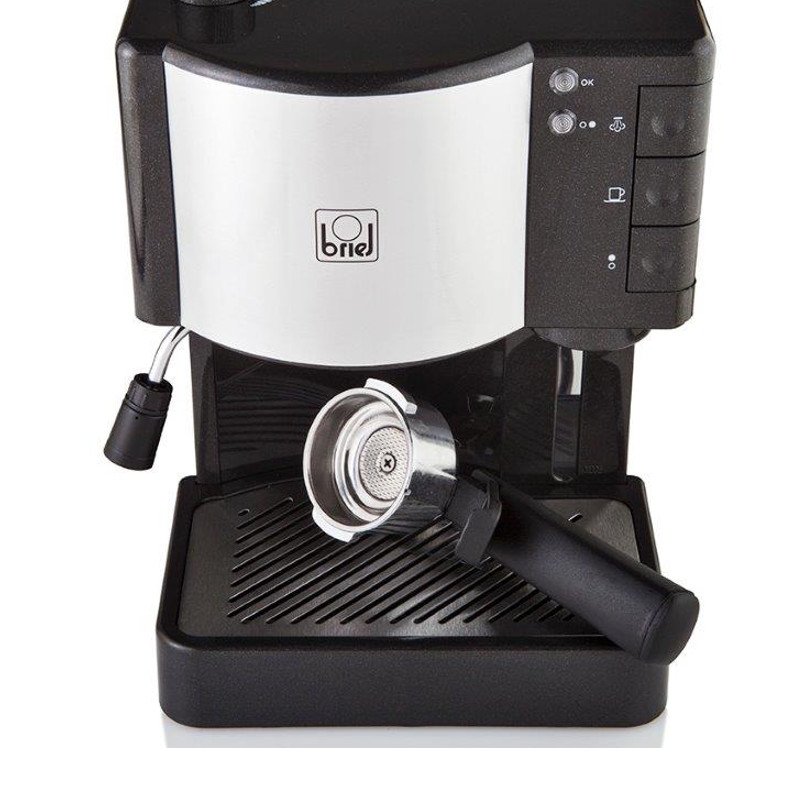 Briel ES35 Cafetera Espresso con Filtro Cream Maker 20 Bares