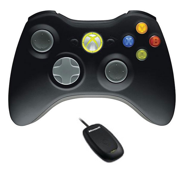 Microsoft Xbox 360 Wireless Controller for Windows Negro*eol |PcComponentes