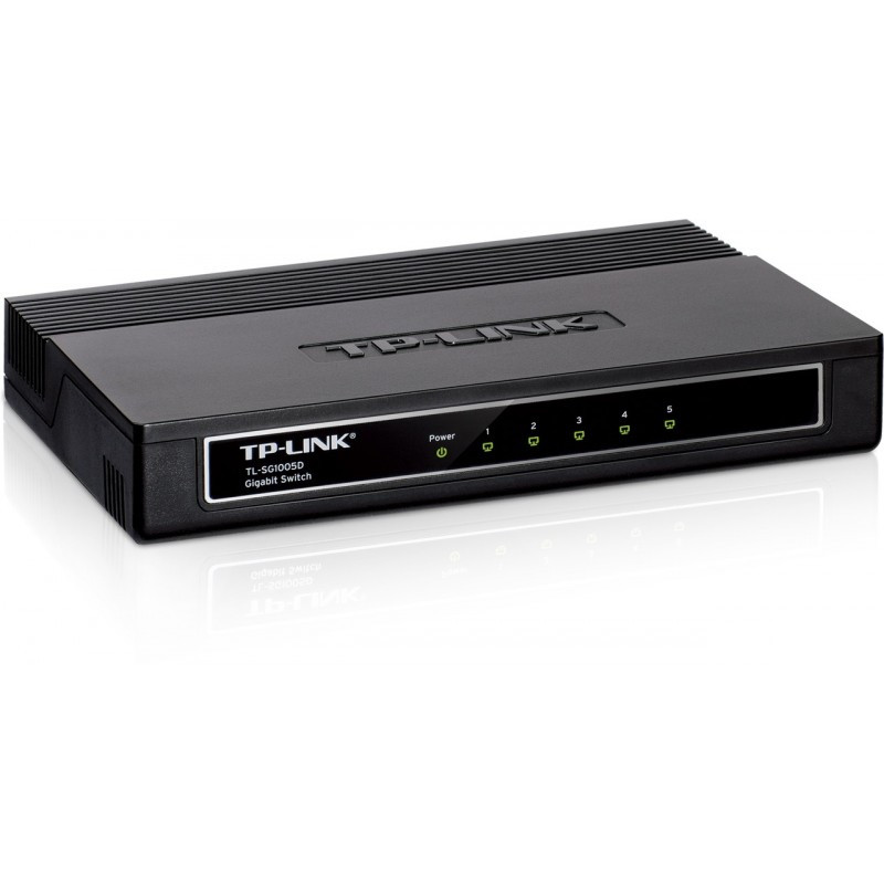 TP-LINK Switch Gigabit 8 Ports – TL-SG108 (occasion, Vendu Sans Accessoires)