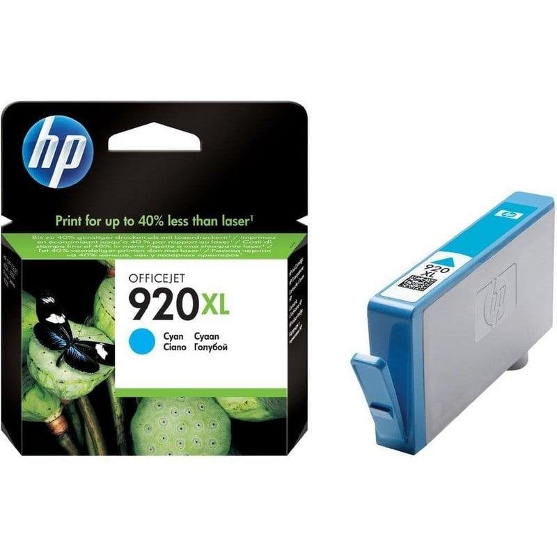 Cartucho de tinta HP 920XL Cian Original Alta Capacidad