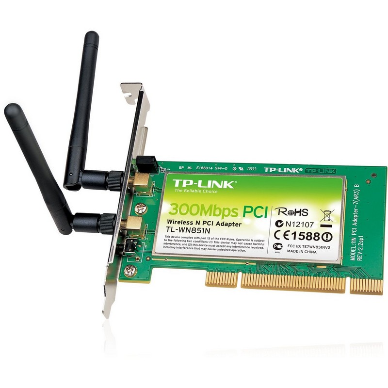 TP-LINK TL-WN851ND 300Mbps 11n Wireless PCI