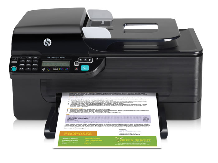 Hp officejet 4500 как сканировать