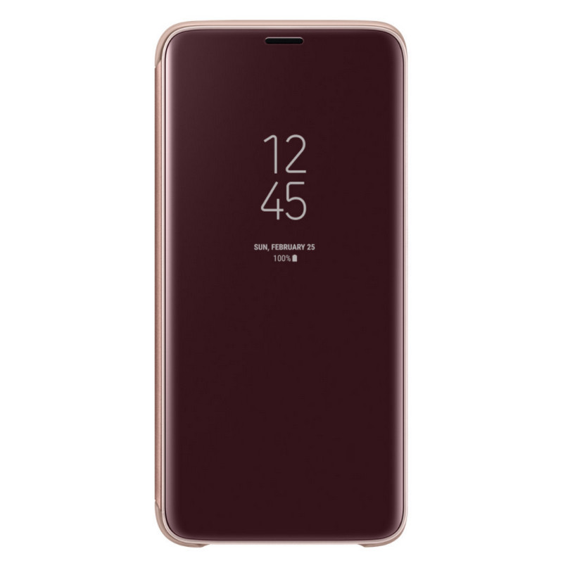 Samsung EF-ZG960 Clear View Standing Cover Dorada para Samsung Galaxy ...