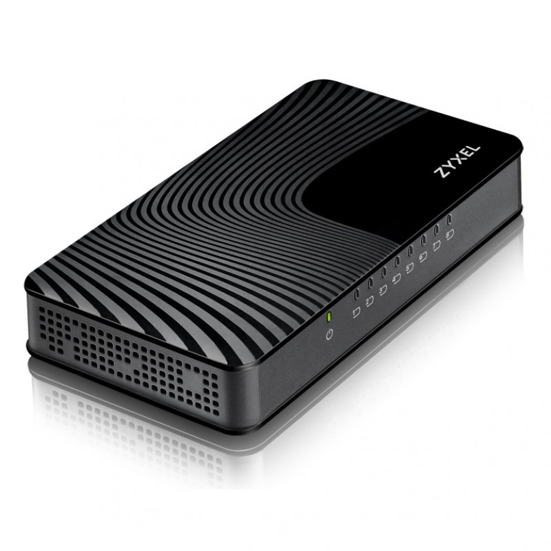 Zyxel GS-108S v2 Switch 8 Portas Gigabit Ethernet | PcComponentes.pt