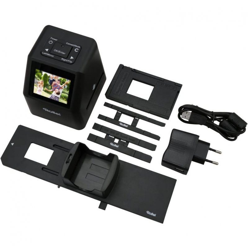Scanner Rollei DF-S 180 - Numérisez Vos Diapositives Et Négatifs 135 En Haute Résolution (1800/3600 Dpi)
