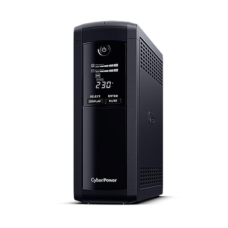 UPS/UPS Cyberpower Value Pro VP1200ELCD-DE 1200VA 720W video