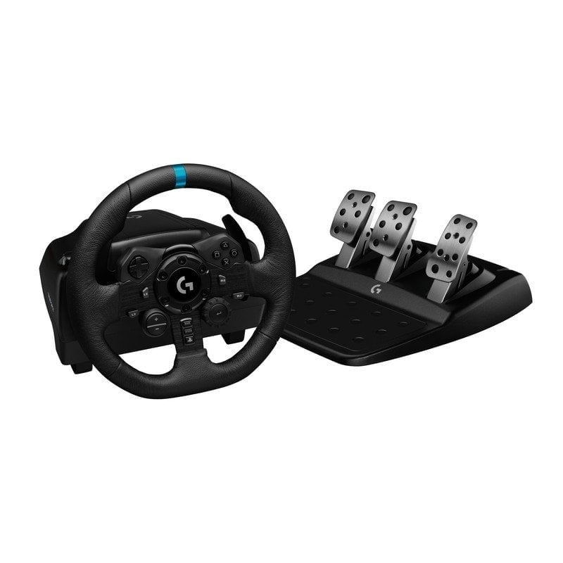 Image of Logitech G G923 Nero USB 2.0 Sterzo + Pedali Analogico/Digitale PC, PlayStation 4, PlayStation 5