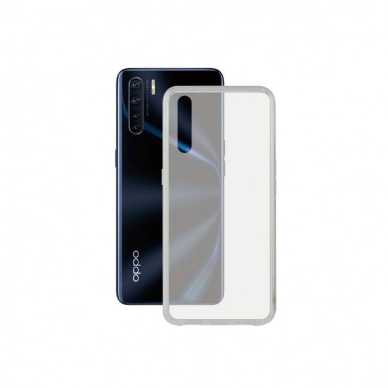 Image of Custodia in TPU trasparente Ksix Flex per OPPO A91