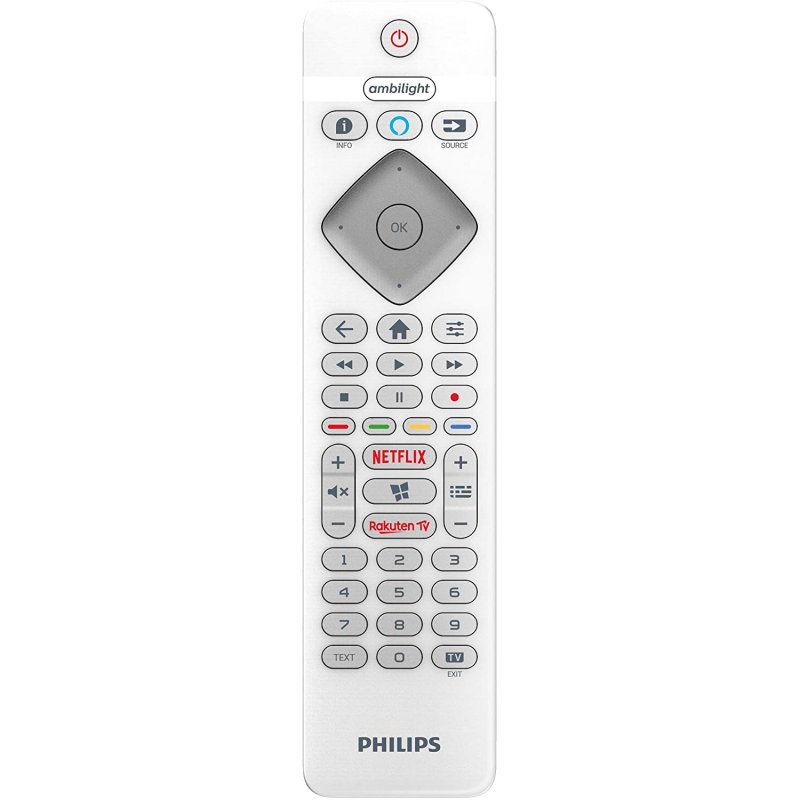 Telecomando Originale Philips Per TV LED Ambilight Serie 6800 – Compatibile Con 65PUS6814, 55PUS6814, 50PUS6814, 43PUS6814 – Tasti NetFlix E Rakuten TV - 5