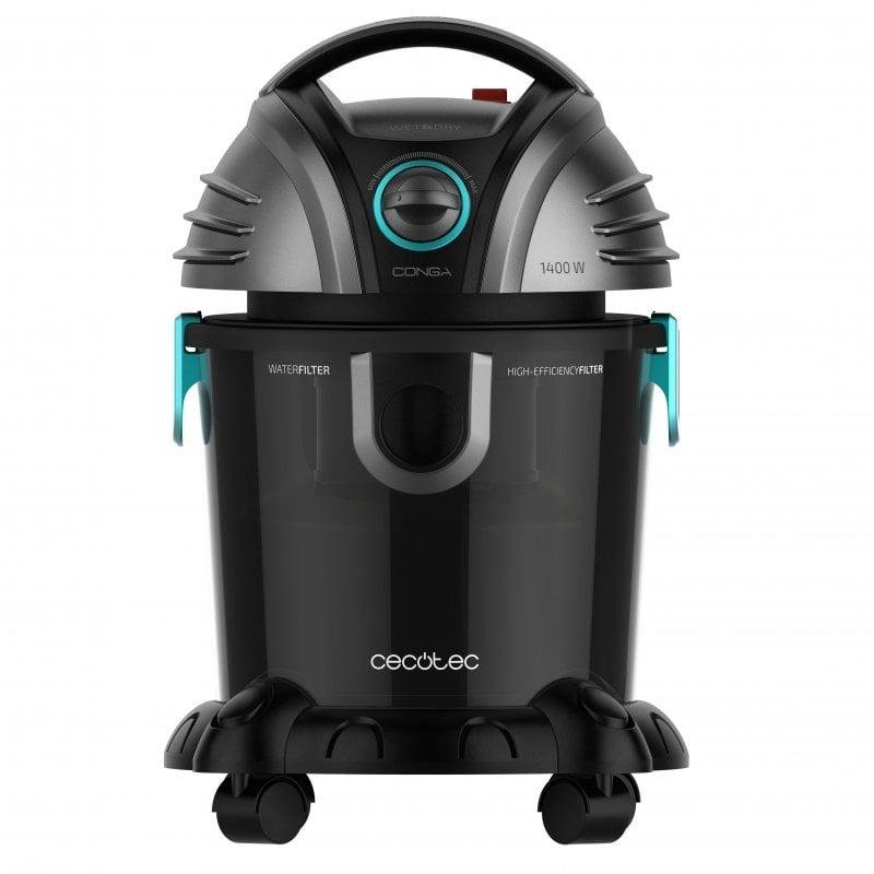 Cecotec Conga Wet&Dry TotalClean Aspirador de Sólidos y Líquidos 1400W Cecotec Conga Wet&Dry TotalClean Aspirador de Sólidos y Líquidos 1400W