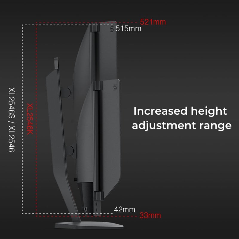 BenQ 25 9H.LJNLB.QBE - Ecran PC BenQ 