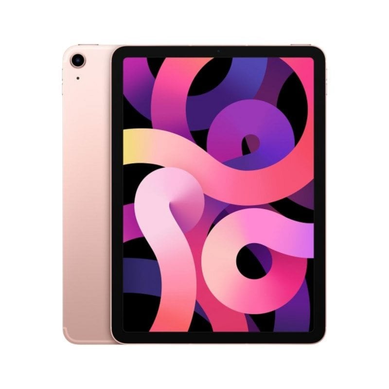 Apple iPad Air 10.9" 64GB WiFi + 4G TouchID USB-C iPadOS 14 Ouro Rosa Apple iPad Air 10.9" 64GB WiFi + 4G TouchID USB-C iPadOS 14 Ouro Rosa