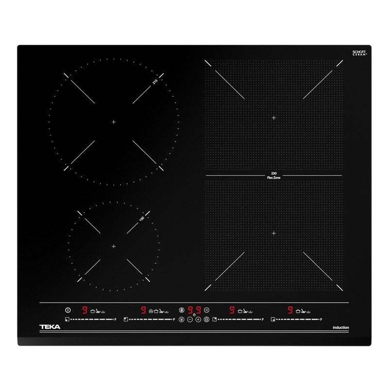 Teka IZF 64440 MSP Placa de Indução 5 Zonas 60cm Noire