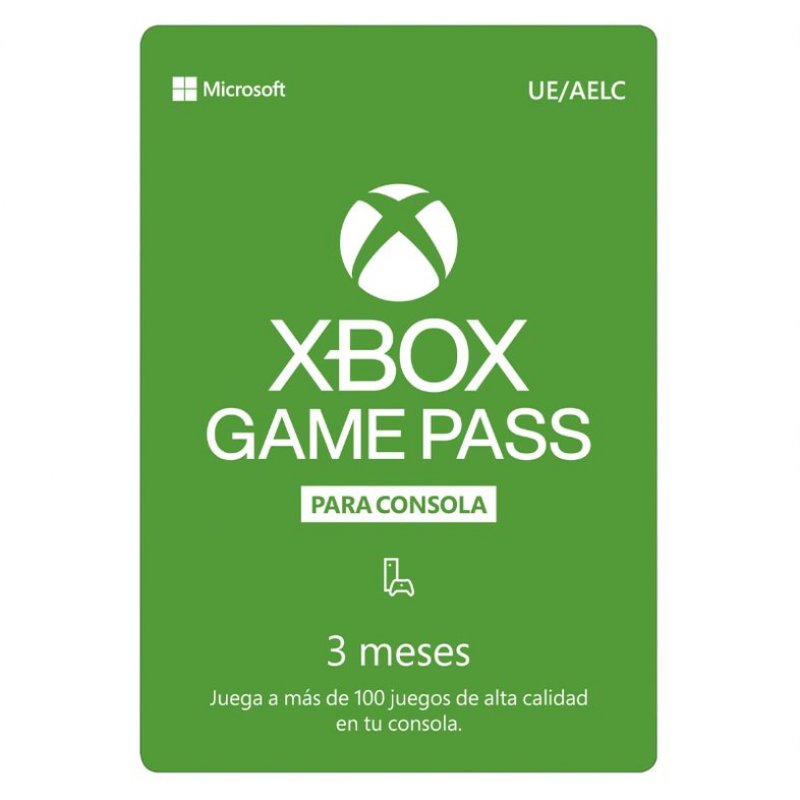 Cartão Xbox Game Pass Consola 6 Meses (Formato Digital)