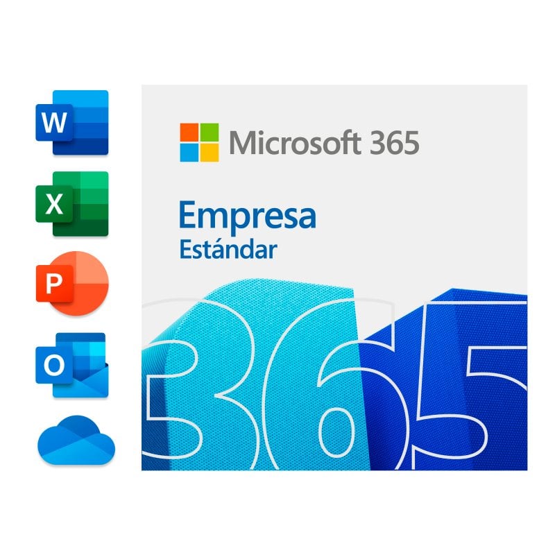 Microsoft 365 Empresa Estándar 12 Meses Descarga Digital 