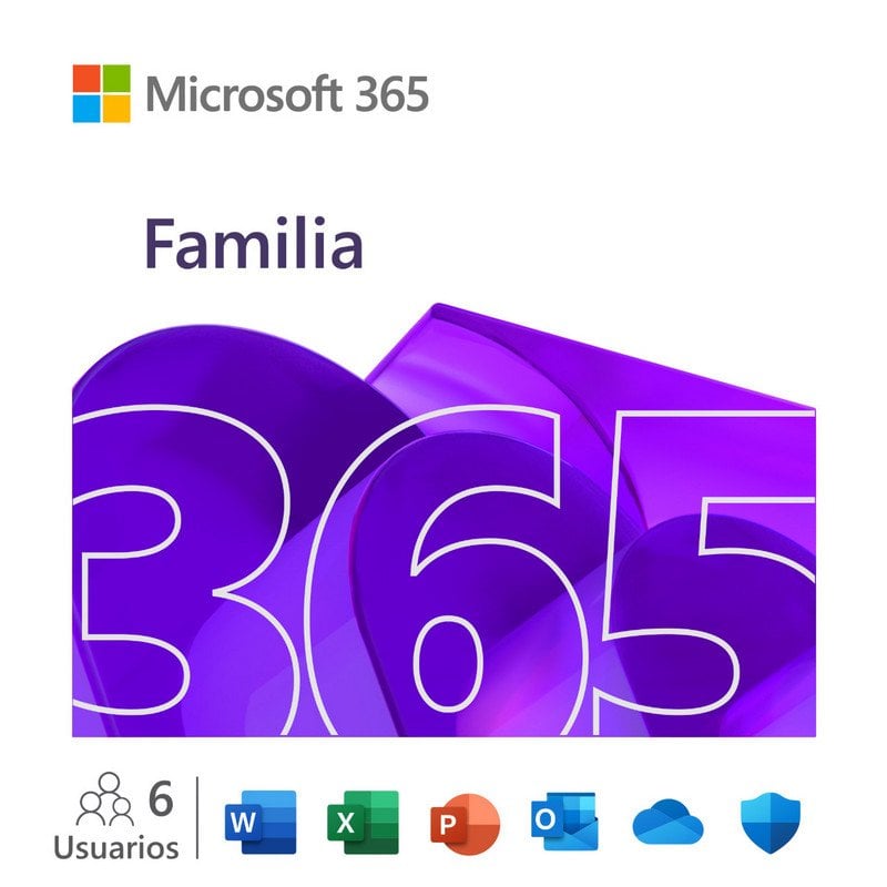 Microsoft 365 Familia 12 Meses Descarga Digital
