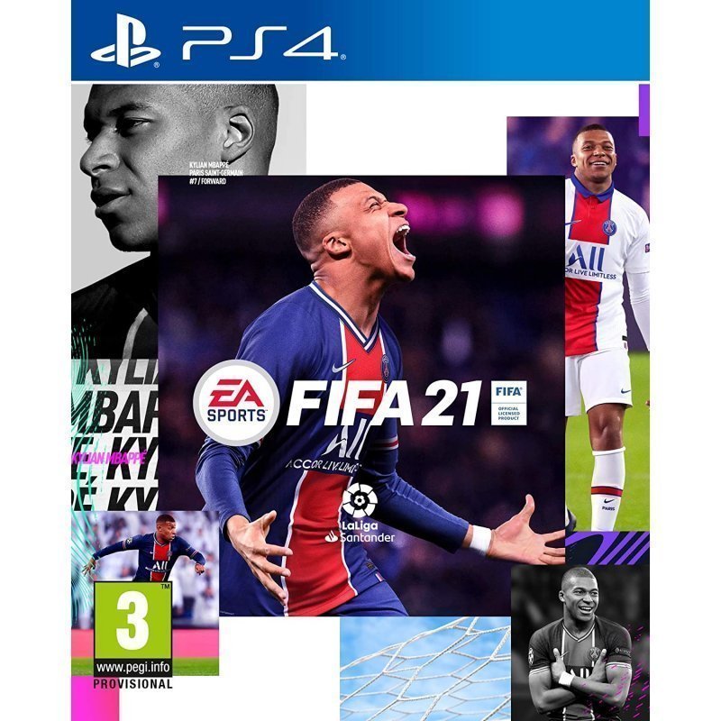 Sony Consola PS4 Pro 1TB + FIFA 21 Edição Real Madrid